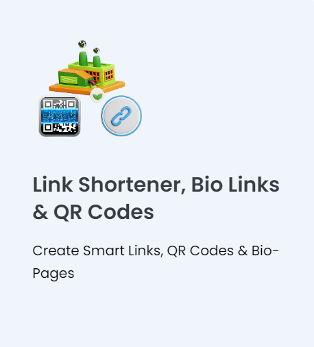 Link Shortener, Bio Links & QR Codes BizSuiteAI